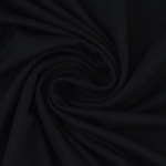 zwart | Tencel Modaljersey effen, zwart