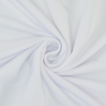 blanc | Tissu Tencel jersey modal uni, blanc