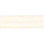 rose | Ruban dentelle en tulle, 48 mm, rose