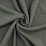 grijs | Viscose luxe fleece, grijs