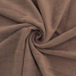 lichtbruin | Viscose luxe fleece, lichtbruin