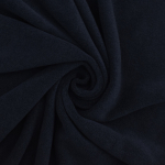 marineblauw | Viscose luxe fleece, marineblauw