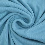 hellblau | Viskose Feinrippjersey Brushed, hellblau