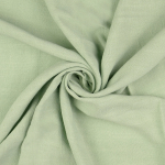 pastelgroen | Viscose linnen mix, licht pastelgroen