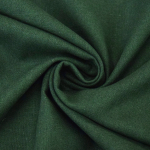 vert foncé | Tissu lin viscose mélange, vert foncé