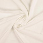 blanc | Tissu lin viscose, blanc