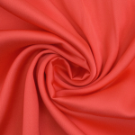 koraalrood | Viscose satijn Ellen, koraalrood