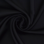 noir | Tissu satin de viscose Ellen, noir