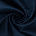 marineblauw | Viscose satijn, marineblauw