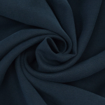 bleu foncé | Tissu viscose sergé twill, bleu foncé