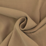kaki | Tissu viscose sergé twill, marron clair
