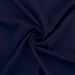 bleu marine | Tissu viscose twill, bleu marine