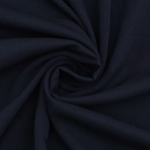 bleu marine | Tissu viscose sergé twill Maya, bleu marine