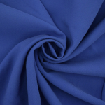 bleu royal | Tissu viscose sergé twill, bleu royal