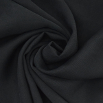 black | Viscose twill, black