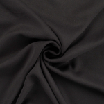 zwart | Viscose twill, zwart