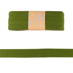 vert olive | Biais couture jersey viscose 3m vert olive