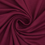 bordeauxrood | Viscose jersey bordeauxrood
