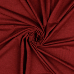 donkerrood | Viscose jersey donkerrood