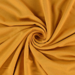jaune miel | Tissu jersey viscose, jaune miel