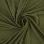olijfgroen | Viscose jersey olijfgroen