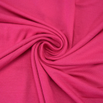 rose fuchsia | Tissu jersey viscose, rose fuchsia