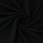 schwarz | Viskosejersey schwer, schwarz