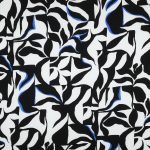 black | Viscose fabric abstract, black