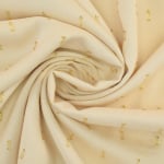 crèmekleurig | Viscose stof Golden Glamour, crèmekleurig