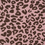 oudroze | Viscose stof Leo Dots, oudroze