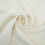 gebroken wit | Viscose stof Sandwashed, gebroken wit