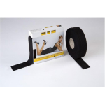zwart | Vlieseline zoomband, zwart
