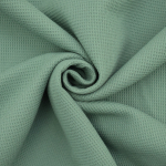 vert pâle | Tissu nid d’abeille gaufré mini, vert pâle