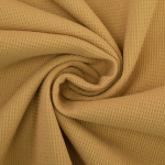 caramel | Tissu nid d’abeille gaufré mini, caramel