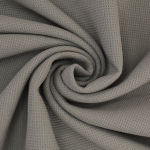 gris foncé | Tissu nid d’abeille gaufré mini, gris foncé