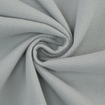 gris argent | Tissu nid d’abeille gaufré mini, gris argent