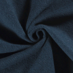 bleu pétrole | Tissu loden id. laine bouillie, bleu pétrole