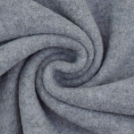 gris | Tissu loden id. laine bouillie, gris chiné
