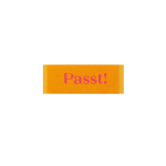 orange | Étiquette vêtement Passt!, orange