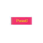 rose fuchsia | Étiquette vêtement Passt!, rose fuchsia