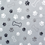 lichtgrijs | Wellnessfleece dogs, lichtgrijs