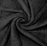 noir | Tissu polaire doux Wellness, noir