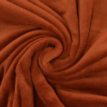 terracotta | Tissu polaire doux Wellness, terracotta