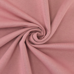 vieux rose | Tissu sweat molleton uni, rose pâle