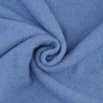 bleu denim | Tissu lainage aspect légèrement bouclé Burda, bleu denim