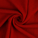 signaalrood | Wollen Bouclé licht, signaalrood