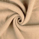 beige | Tissu laine vierge uni, beige