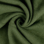 vert foncé | Tissu laine vierge uni, vert foncé