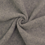 gris | Tissu laine vierge uni, gris