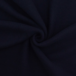 bleu foncé | Tissu laine vierge, bleu marine
